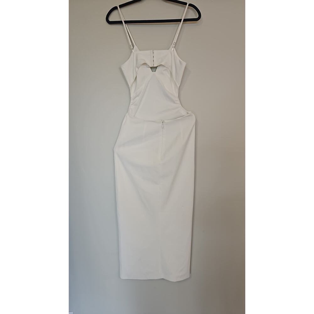 Cinq à Sept Adria Cutout Stretch-Crepe Midi Dress – Size 2 - Picture 3 of 7